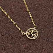 Life Tree Pendant Necklace – Jewelry Gift Ideas — 4
