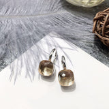 Colored Stone Natural Crystal Women's Earrings Diy – Gifts for Her — 6