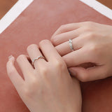 Fashion Personality Double Wings Couple Ring – Stylish Gifts — 2