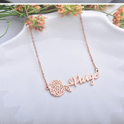 Birthday Flower Necklace Custom Chinese – Jewelry Gift Ideas — 1