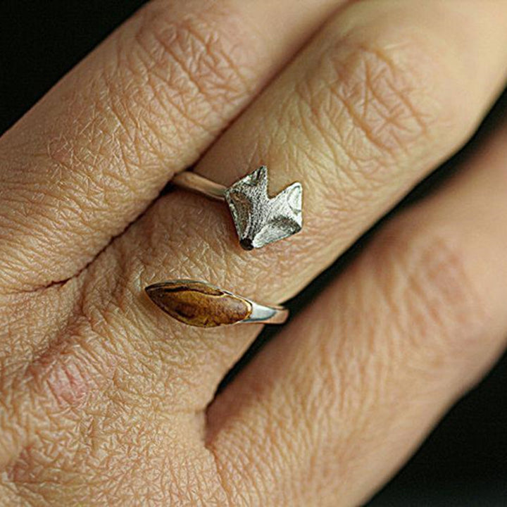 Fashion Retro Personality Creative Animal Fox Ring – Stylish Gifts — 1