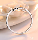 Simple leaf ring index finger jewelry creativity – Jewelry Gift Ideas — 3