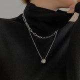 Fashion Long Geometric Pendant Multilayer – Jewelry Gift Ideas — 10