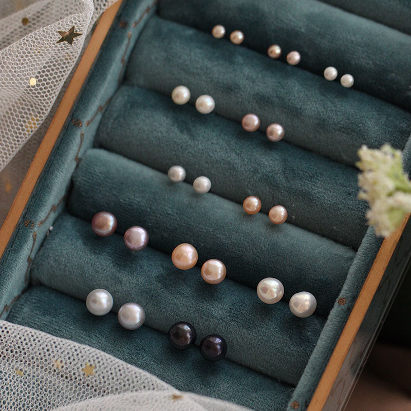 Sterling Silver S925 Natural Freshwater Small Pearl – Gifts for Her — 1