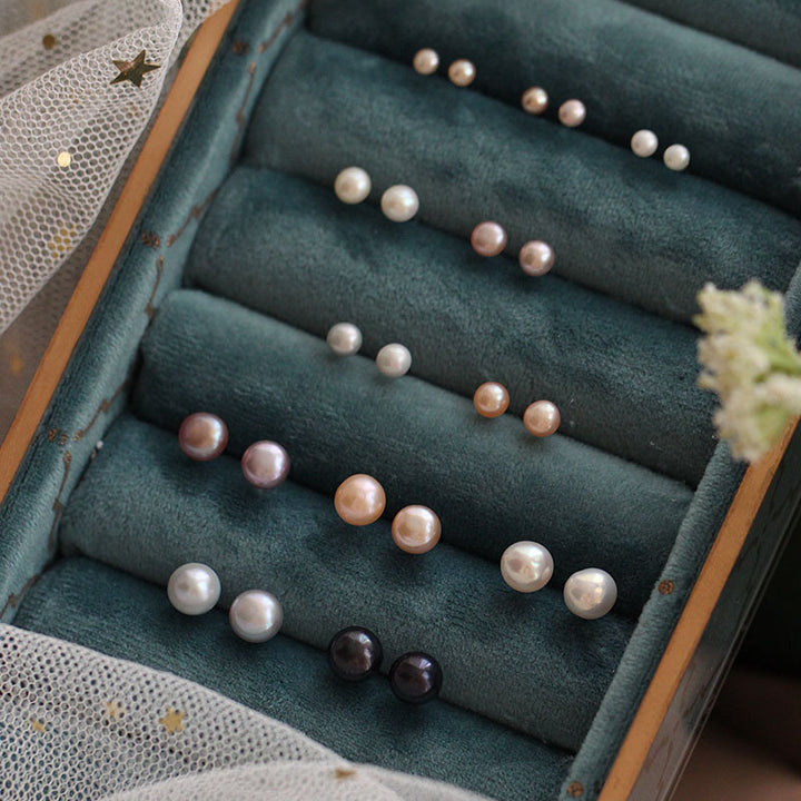 Sterling Silver S925 Natural Freshwater Small Pearl – Gifts for Her — 1