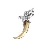 S925 Sterling Silver Eagle Claw Pendant Punk – Jewelry Gift Ideas — 4