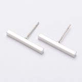 Flat earrings female earrings – Gifts for Her — 5
