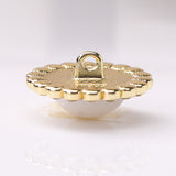 Pearl Drill Buckle Metal Coat Button Advanced Sense – Everyday Gifts — 3