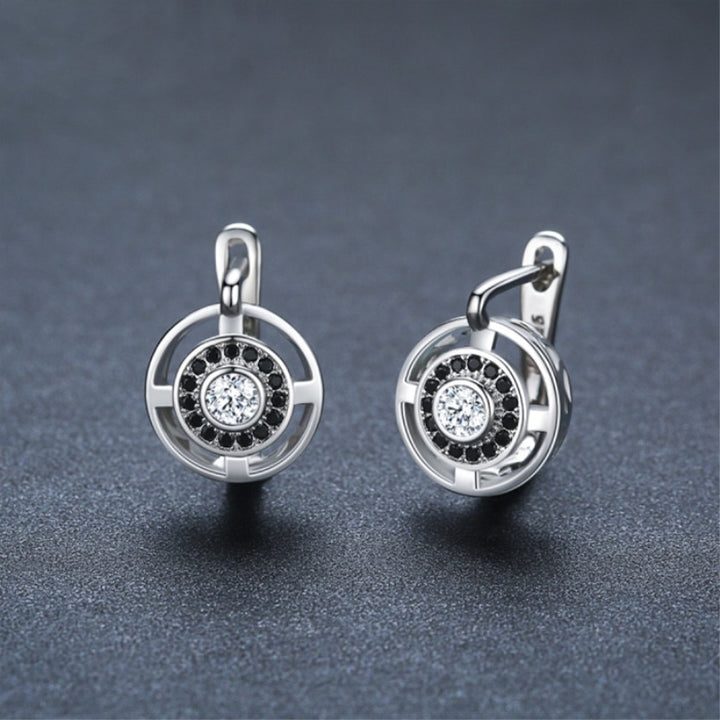 Luxury Shining Over Earrings Studded With Zircon – Gifts for Her — 1