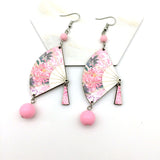 Hefeng Series Personalized Wood Fan Earrings – Birthday Gifts — 4