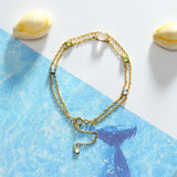 Jewelry Natural Crystal Double Layer Bracelet – Jewelry Gift Ideas — 2