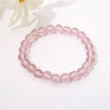 Solid Color Transparent Glass Bracelet – Jewelry Gift Ideas — 12