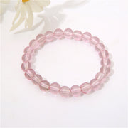Solid Color Transparent Glass Bracelet – Jewelry Gift Ideas — 12