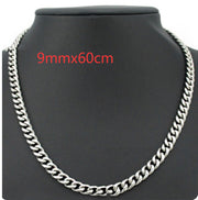 Stainless Steel Necklace European and American – Jewelry Gift Ideas — 19