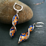 Flower long earrings – Thoughtful Gifts — 2