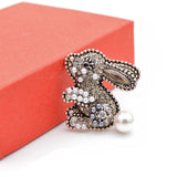 Diamond Rabbit Brooch Zodiac Cartoon Animal – Jewelry Gift Ideas — 5
