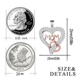 Heart-shaped Diamond Necklace With Color – Jewelry Gift Ideas — 2