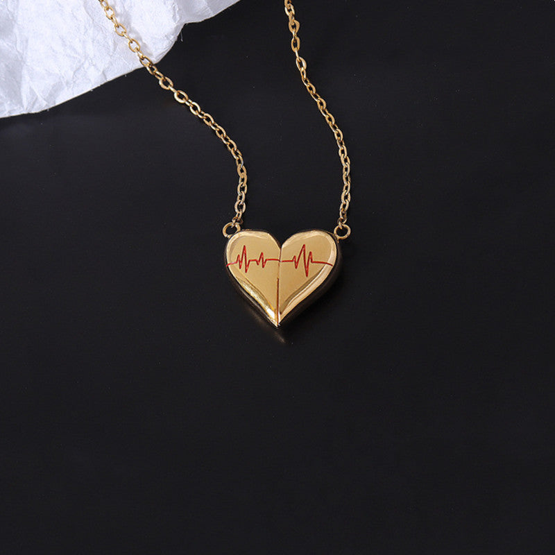 Couple Magnetic Suction Pendant Niche Design – Jewelry Gift Ideas — 1
