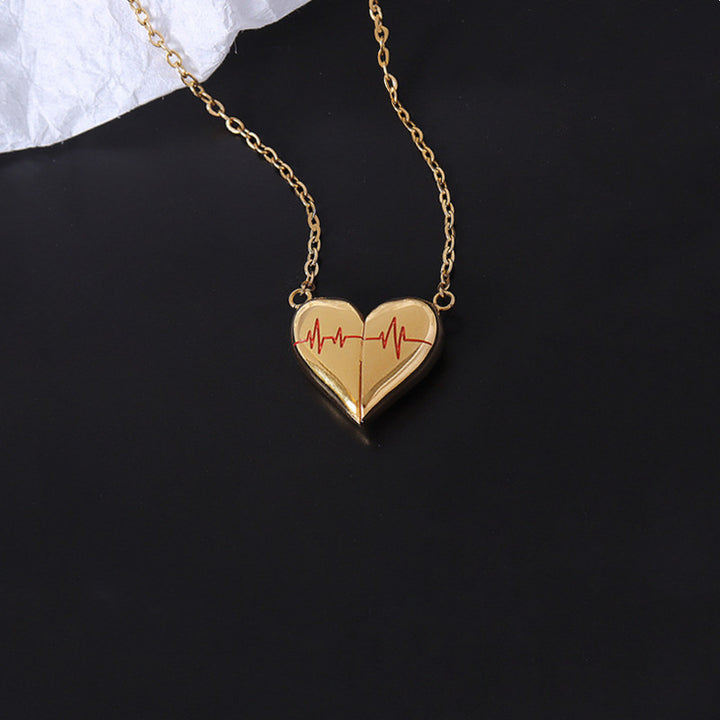 Couple Magnetic Suction Pendant Niche Design – Jewelry Gift Ideas — 1