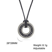 Vintage Viking Rune Circle Pendant Ornament – Jewelry Gift Ideas — 19