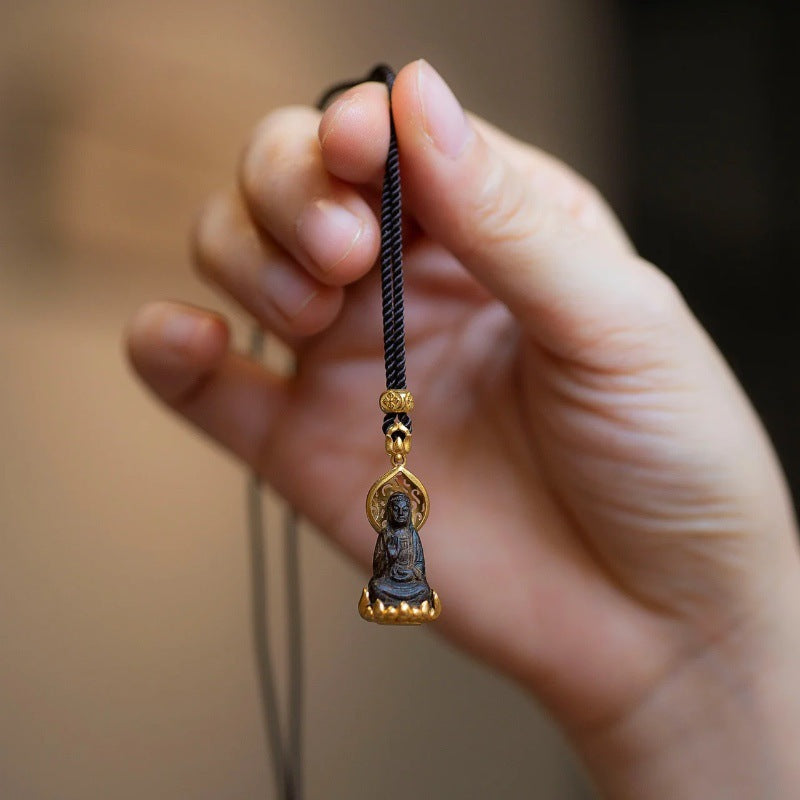 Portable Buddha Amulet Pendant Necklace – Jewelry Gift Ideas — 1
