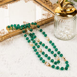 Electroplated Real Gold Lake-blue Green Colored – Jewelry Gift Ideas — 4