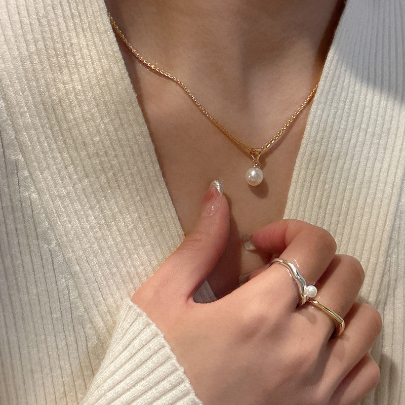 Women's Fashion Personality Pearl Necklace Simple – Jewelry Gift Ideas — 1