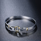 925 silver plated color separation O bracelet – Jewelry Gift Ideas — 6