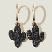 Locked Heart Lava Heart Dark Earrings – Unique Gift Ideas — 11