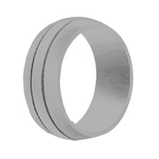 Wide double slot silicone ring – Small Gift Ideas — 6