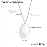 Fritillary Pendant Clavicle Necklace Ring – Jewelry Gift Ideas — 4