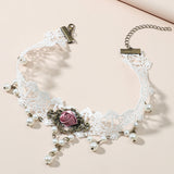 Fashion Creative White Lace Necklace For Ladies – Stylish Gifts — 4