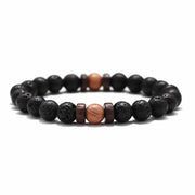 Rocky wooden beads bracelet – Jewelry Gift Ideas — 20