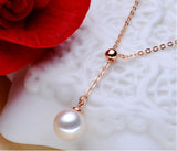 Ladies Adjustable Y-shaped Pearl Necklace – Jewelry Gift Ideas — 3