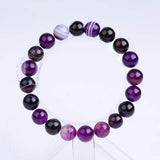 Bracelet En Pierre Naturelle Violet Pour Femme – Jewelry Gift Ideas — 4