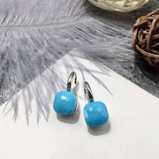Colored Stone Natural Crystal Women's Earrings Diy – Gifts for Her — 7