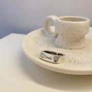 Special-interest Design Sterling Silver Irregular – Surprise Gifts — 7