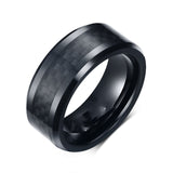 European And American Black Carbon Fiber Tungsten – Birthday Gifts — 3