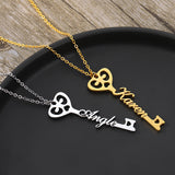 Key Stainless Steel Necklace – Jewelry Gift Ideas — 3