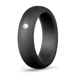 Women's Silicone 5.7 Wide Couple Ring – Gifts for Her — 5