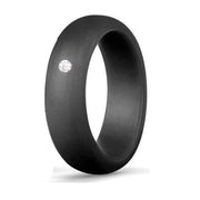 Women's Silicone 5.7 Wide Couple Ring – Gifts for Her — 5