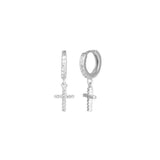 Cross zircon earrings – Useful Gifts — 5