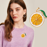 Lemon Fruit Brooch Simple Alloy Suit High-End – Jewelry Gift Ideas — 1
