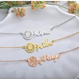Birthday Flower Necklace Custom Chinese – Jewelry Gift Ideas — 5