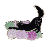 Stretching Cat Brooch Mashup Badge – Jewelry Gift Ideas — 4