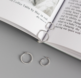 Geometric twist earrings – Surprise Gifts — 3