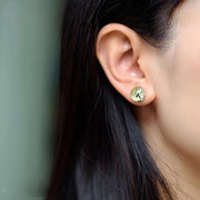 Women's Half Hollow Pattern Stud Earrings – Gifts for Her — 2
