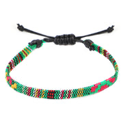 Boho Rainbow Anklet Hand Woven Love – Gifts for Couples — 14