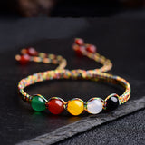Women's Gold Wood Water Fire Earth Multicolored – Jewelry Gift Ideas — 5