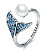 Mermaid Tail Silver Ring – Practical Gifts — 2